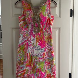 Lilly Pulitzer Pink and Cream Dress